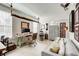 Home office with modern design, vintage decor, a comfortable seating area, and natural light at 164 Inwood Walk, Woodstock, GA 30188