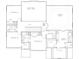 Second floor plan showcasing bedrooms, bathrooms, walk-in closets, and the owner's suite at 3268 Lions Ruby Ln, Atlanta, GA 30349