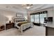 Spacious bedroom features tray ceilings, large windows, and an abundance of natural light at 4485 Cadmium Dr, Cumming, GA 30040