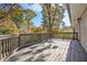 Spacious wooden back deck, ideal for outdoor entertaining and enjoying the surrounding nature at 490 E Pharr Rd, Decatur, GA 30030
