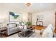 Bright living room with hardwood floors, natural light, and stylish furniture at 490 E Pharr Rd, Decatur, GA 30030