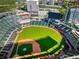 Great view of Truist Park home of the Atlanta Braves at 27 Lakes Edge Se Dr, Smyrna, GA 30080