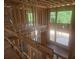 View of the interior construction of a two-story home with wood framing and window openings at 3301 Lions Ruby Ln, Atlanta, GA 30349