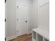 Mud room with white storage units and a doorway to the left at 3301 Lions Ruby Ln, Atlanta, GA 30349