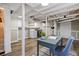 Finished basement featuring a laundry area, office, and wood-look flooring at 28 Peachtree Hills Ne Ave, Atlanta, GA 30305