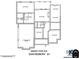 Basement plan displays 'Unfinished' space with outlines, including staircase and three-car garage location at 6861 Ga Hwy 5, Douglasville, GA 30135