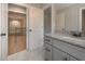 Upstairs bathroom featuring granite countertops and tile flooring at 6861 Ga Hwy 5, Douglasville, GA 30135