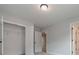 An additional bedroom with a closet and a neutral color scheme with easy access to an additional bathroom at 6861 Ga Hwy 5, Douglasville, GA 30135