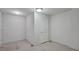 Unfinished basement space with concrete floor at 3538 Serenade Nw Commons, Kennesaw, GA 30152