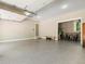 Spacious garage offering ample room for storage and multiple vehicles at 230 Pebble Trl, Alpharetta, GA 30009
