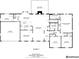 Floorplan for floor two of house including primary bedroom, sunroom, office, and kitchen at 5155 Pine Branch Pt, Atlanta, GA 30338