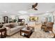 Spacious living room with hardwood floors and an open layout at 5155 Pine Branch Pt, Atlanta, GA 30338