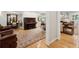 Spacious living room that connects to dining room and second living room at 5155 Pine Branch Pt, Atlanta, GA 30338