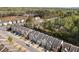 Community aerial view with trees and other homes nearby at 3016 Creekside Overlook Way, Austell, GA 30168