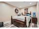 Inviting bedroom with soft lighting, a comfortable bed, and stylish decor at 5419 Tyree Rd, Winston, GA 30187