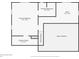 Detailed second floor plan featuring the primary bedroom, bathroom, office and primary closet at 5419 Tyree Rd, Winston, GA 30187