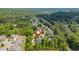 Stunning aerial view of the neighborhood highlighting its lush greenery and location at 7048 Bennington Ln, Cumming, GA 30041