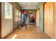 Hallway/rec room with storage closets, a basketball arcade game, and a vintage feel at 7048 Bennington Ln, Cumming, GA 30041