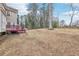 Expansive backyard with a large deck, ideal for outdoor activities and gatherings at 1031 Bettina Sw Ct, Mableton, GA 30126