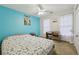 Vibrant bedroom with a desk, natural light, and a cozy bed at 1031 Bettina Sw Ct, Mableton, GA 30126