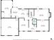 Detailed floor plan illustrating the layout of the home, including room dimensions at 1229 Colony Cir, Marietta, GA 30068