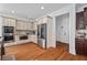 Spacious kitchen featuring granite countertops, stainless steel appliances, and hardwood floors at 2265 Venture Dr, Marietta, GA 30062