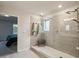 Beautiful bathroom with tiled walk-in shower and modern fixtures at 4724 Electric Sw Ave, Mableton, GA 30126