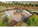 This is an aerial view of the community playground at 4724 Electric Sw Ave, Mableton, GA 30126