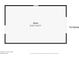 Floor plan showing spacious gym with dimensions of 21'0