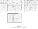 Detailed floor plans including the first, second and third floors of the house at 2034 Starfire Ne Dr, Atlanta, GA 30345