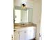 Bathroom vanity with a mirror, cabinets, and drawers to provide ample storage and functionality at 3306 Chastain Ridge Dr, Marietta, GA 30066