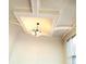 Decorative ceiling with hanging chandelier at 3306 Chastain Ridge Dr, Marietta, GA 30066