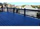 Private outdoor wood deck overlooks the neighborhood, offering a relaxing place to unwind at 3306 Chastain Ridge Dr, Marietta, GA 30066