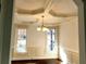 Dining room with elegant ceiling and two windows for natural light at 3306 Chastain Ridge Dr, Marietta, GA 30066