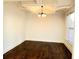 Dining room with hardwood flooring and decorative trey ceiling at 3306 Chastain Ridge Dr, Marietta, GA 30066