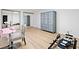 Bedroom featuring a neutral color palette, complemented by new flooring and spacious mirrored closets at 1435 Willis Lake Nw Dr, Kennesaw, GA 30152