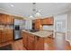 Spacious kitchen featuring stainless steel appliances, granite countertops, and ample cabinet space for storage and organization at 3331 Lockwood Sw Ct, Lilburn, GA 30047