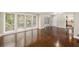 Living room with hardwood floors and lots of natural light at 4701 Riverwood Cir, Decatur, GA 30035