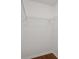 Empty walk-in closet with simple metal shelving at 4701 Riverwood Cir, Decatur, GA 30035