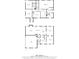 A detailed floor plan of the home shows measurements for all rooms and layout on two floors at 165 6Th St, Auburn, GA 30011