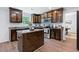 Beautiful kitchen featuring a central island, stainless steel appliances, and stylish cabinetry at 165 6Th St, Auburn, GA 30011