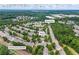 Aerial view of neighborhood showing amenities and home location in Lawrenceville, GA with close proximity to I-85 at 2331 Suwanee Pointe Dr, Lawrenceville, GA 30043