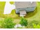Aerial view of home with large backyard and patio at 445 Boulder Crest Trl, Villa Rica, GA 30180