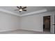 Spacious bedroom featuring neutral colors and a ceiling fan, offering a blank canvas for personalization at 445 Boulder Crest Trl, Villa Rica, GA 30180