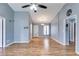 Spacious living room with wood flooring and plenty of natural light at 447 Wallace Way, Rockmart, GA 30153