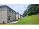 Spacious, grassy backyard with ample room for outdoor activities and gardening at 3479 Lake Forge Dr, Fairburn, GA 30213