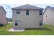 An inviting backyard with a well-maintained lawn and a home with neutral siding, perfect for outdoor enjoyment at 3479 Lake Forge Dr, Fairburn, GA 30213