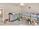 bedroom with a loft bed and a gray dresser for plenty of storage at 902 Preserve Bluff Dr, Buford, GA 30518