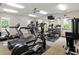 Well-equipped gym with treadmills, weights, and other exercise equipment at 11187 Calypso Dr # 12, Alpharetta, GA 30009