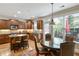 Charming kitchen with a breakfast nook, perfect for casual dining and entertaining at 11187 Calypso Dr # 12, Alpharetta, GA 30009
